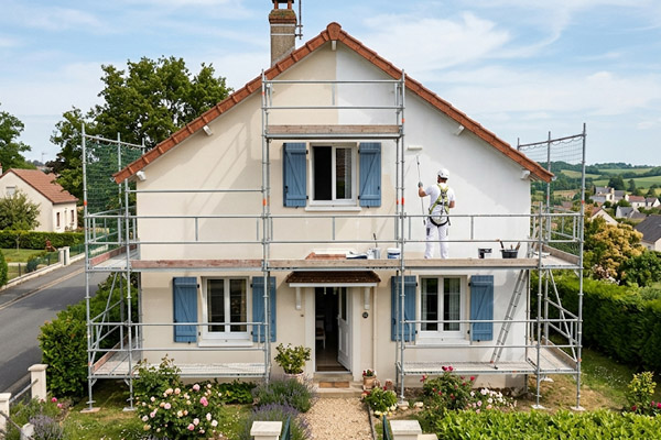 Peinture façade 2